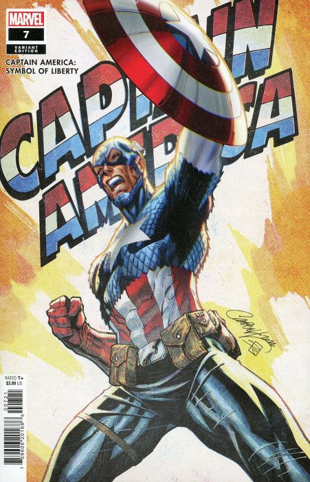 Captain America: Sentinel of Liberty (2022) #7 (J.S. Campbell Anniversary Variant)