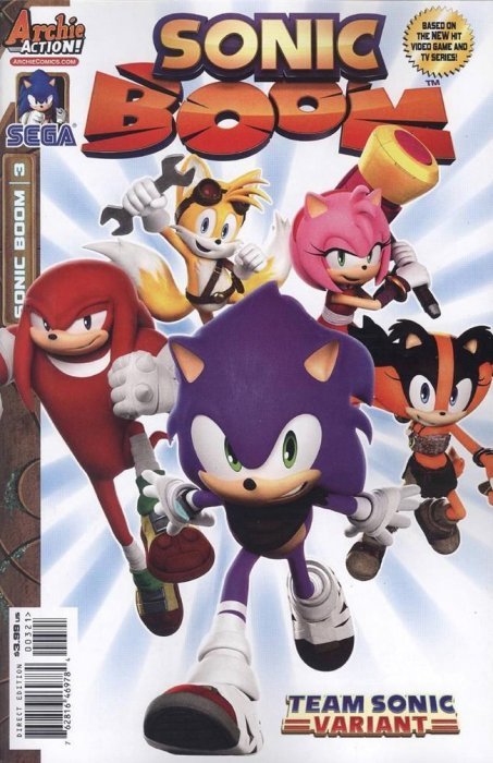 Sonic Boom (2014) #3 (Team Sonic Variant)