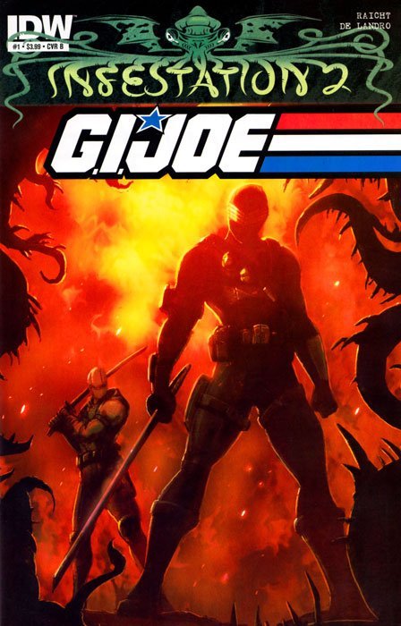 Infestation 2 GI Joe (2012) #1 (Cover B)