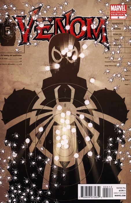 Venom (2011) #5 (2nd Print Moore Variant)