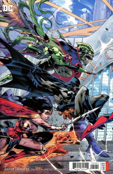 Justice League (2018) #20 (LEFT VARIANT)