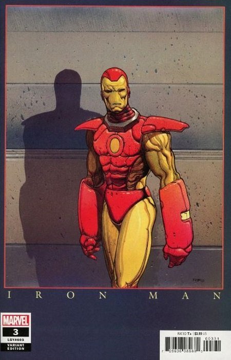 Tony Stark Iron Man (2018) #3 (Moebius Var)