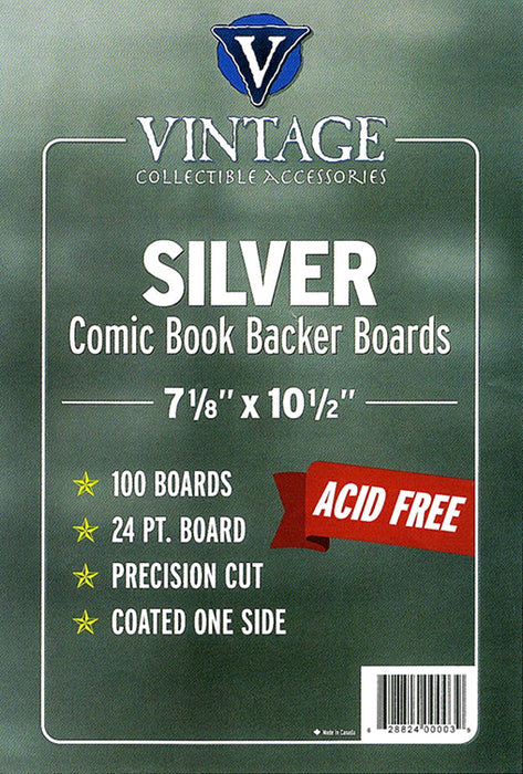 Comic Backing Boards - Silver-Age ComicProLine (100 count pack)