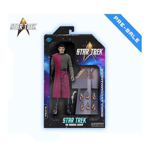 Star Trek: The Original Series: Balance of Terror Romulan Commander Action Figure