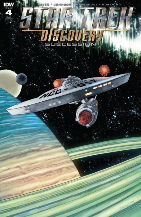 Star Trek Discovery Succession (2018) #4 (1:25 Variant)