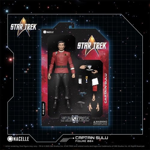 Star Trek VI: The Undiscovered Country Captain Sulu Action Figure