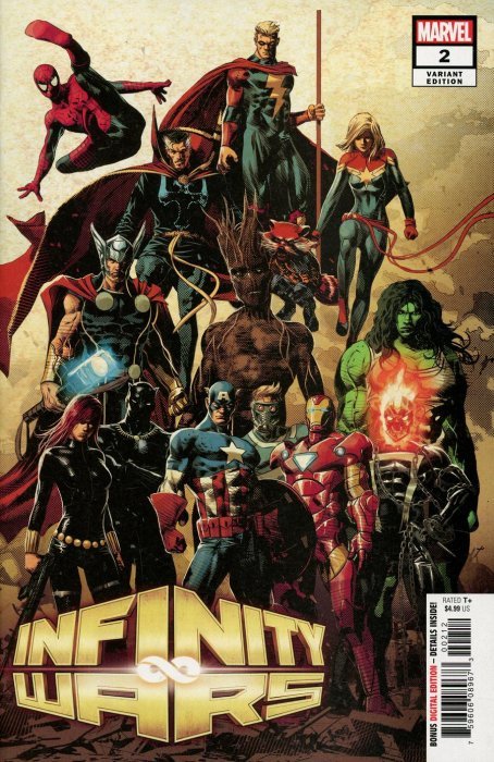 Infinity Wars (2018) #2 (2nd Print Deodato Variant)