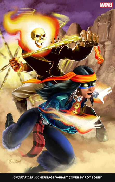 GHOST RIDER #20 ROY BONEY HERITAGE VARIANT