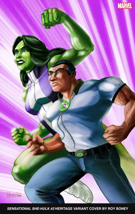 SENSATIONAL SHE-HULK #2 ROY BONEY HERITAGE VARIANT