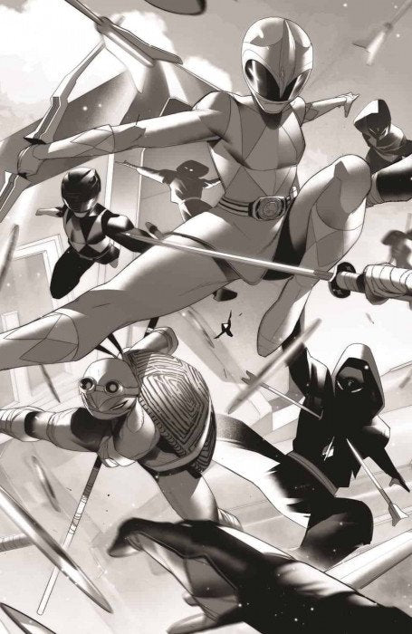 MMPR TMNT II #2 (OF 5) CVR G 50 COPY INCV DI MEO
