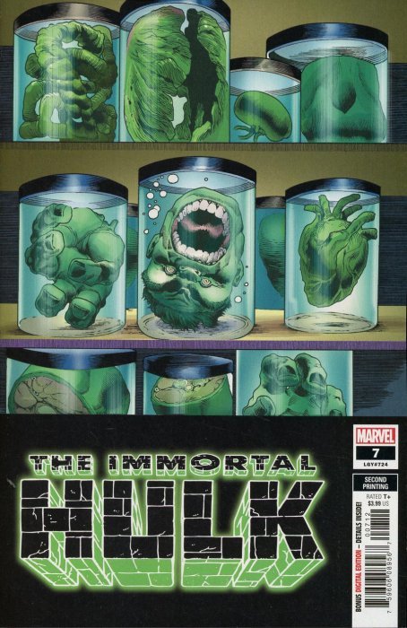 Immortal Hulk (2018) #7 (2nd Print Bennett)