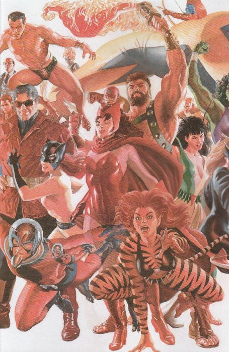 UNCANNY AVENGERS #1 ALEX ROSS CONNECTING AVENGERS VARIANT PART A [G.O.D.S., FALL]