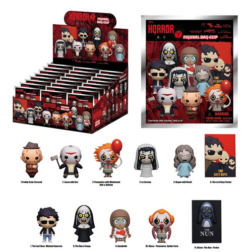 WB Horror Series 7 3D Foam Bag Clip Blind Bag