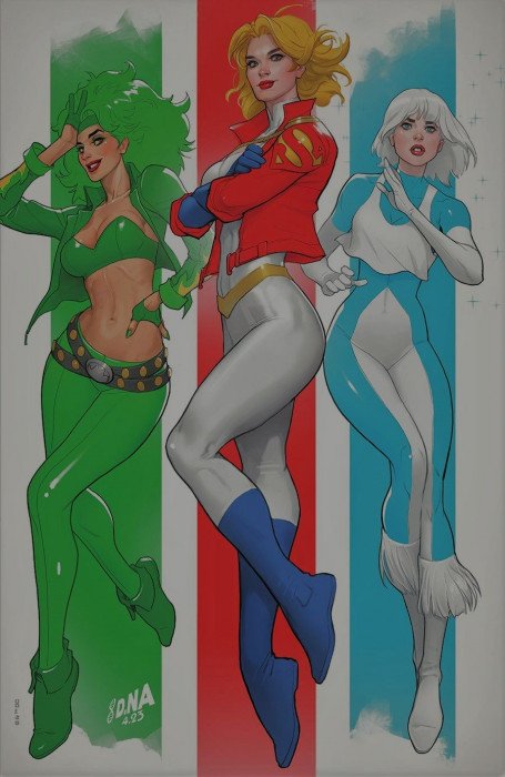 POWER GIRL SPECIAL #1 (ONE SHOT) CVR G DAVID NAKAYAMA FOIL VAR
