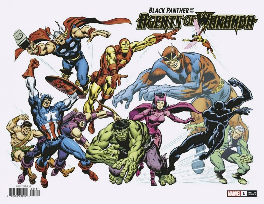 Black Panther and the Agents of Wakanda (2019) #1 (1:100 HIDDEN GEM VAR)