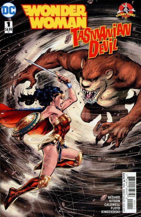 Wonder Woman Tasmanian Devil Special (2017) #1 (signed by Barry Kitson)