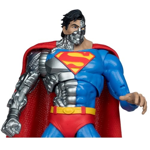 DC Multiverse McFarlane Vault Collection Wave 2 Cyborg Superman Revenge of the Green Lanterns 7-Inch Scale Action Figure