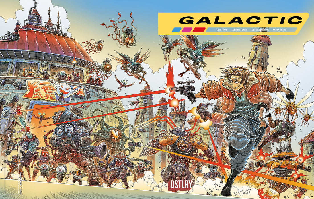 GALACTIC #1 CVR C JAMES STOKOE 10 COPY VARIANT