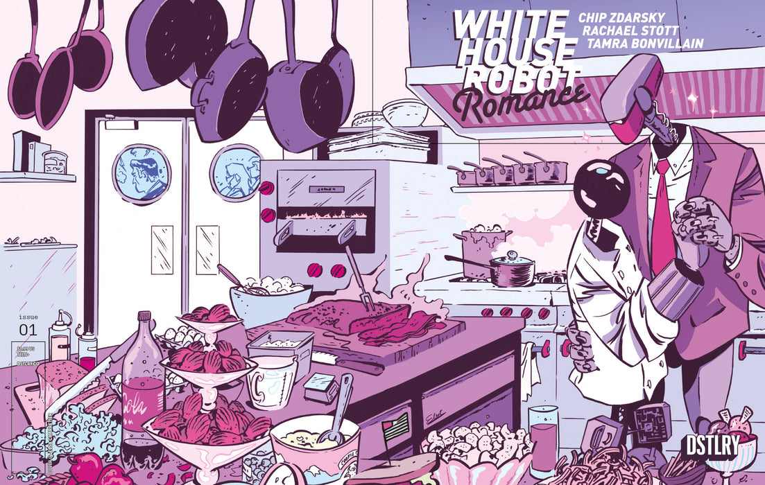 WHITE HOUSE ROBOT ROMANCE #1 CVR C 10 COPY INCV CHARRETIER