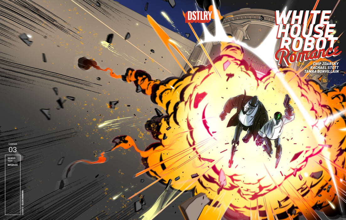 WHITE HOUSE ROBOT ROMANCE #3 CVR D ELIZA IVANOVA VARIANT