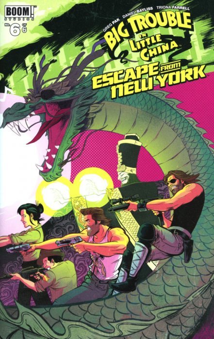 Big Trouble in Little China Escape From New York (2016) #6 (Bayliss Cover)