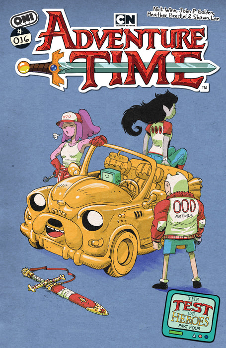 ADVENTURE TIME (2025) #16 CVR B JOHN P GOLDEN VAR