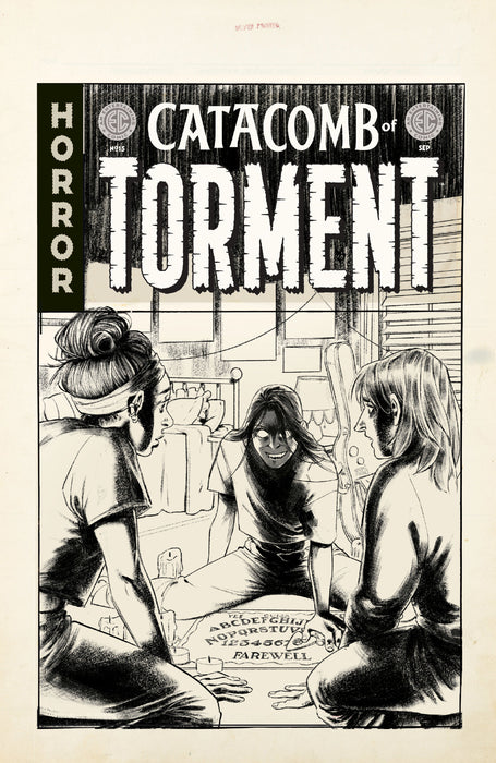 EC CATACOMB OF TORMENT #15 CVR D INC 1:20 NAOMI FRANQ B&W ARTIST EDITION VAR
