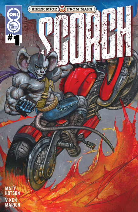 BIKER MICE FROM MARS SCORCH #1 CVR F INC 1:20 SIMON BISLEY VAR