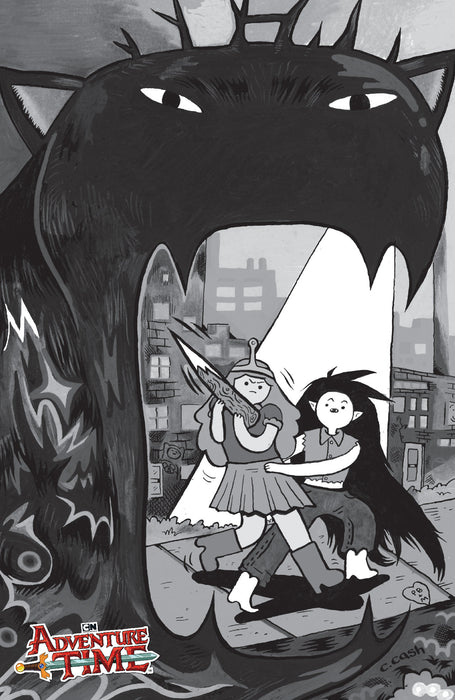Adventure Time Bonnie the Vampire Hunter #1 (One-Shot) Cover D Caroline Cash B&W 1:10 Var
