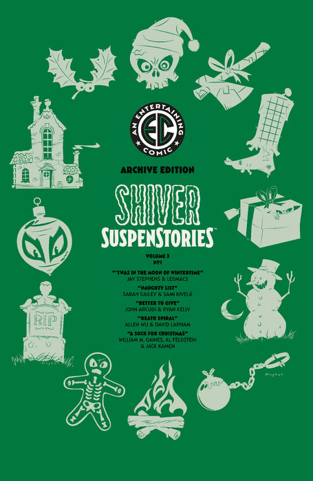 EC Shiver SuspenStories 3 #1 Cover E Rian Hughes Archive Edition 1:50 Var