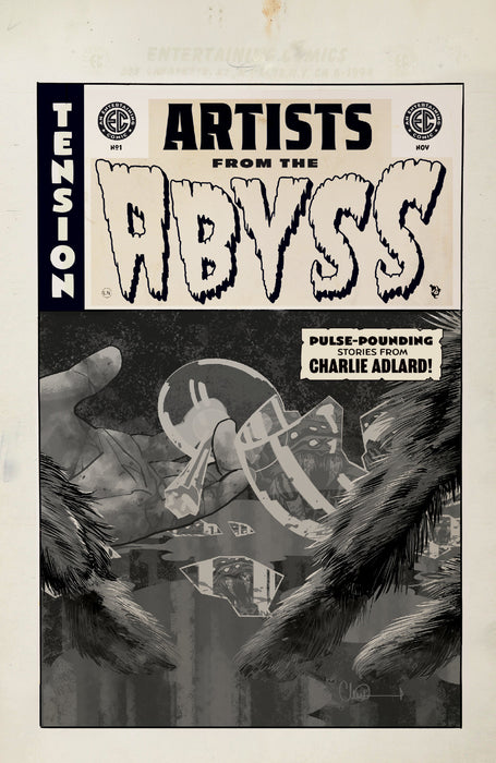 EC Artists from the Abyss Charlie Adlard #1 (One-Shot) Cover B Charlie Adlard B&W Artist Edition 1:20 Var