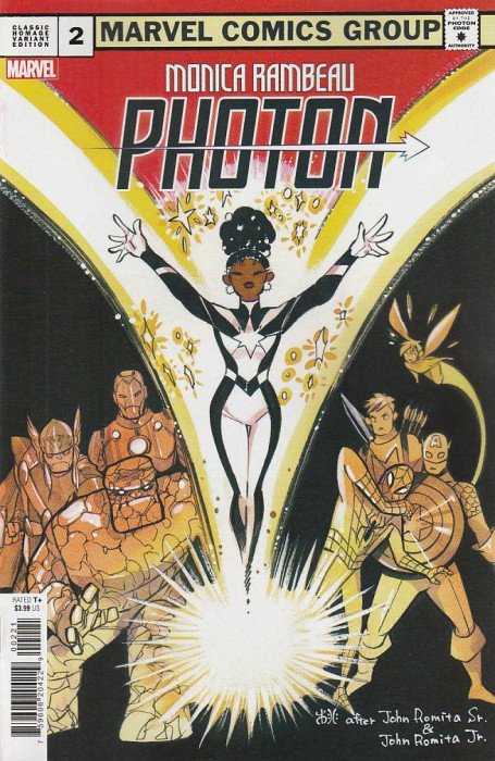 MONICA RAMBEAU: PHOTON #2 MOMOKO CLASSIC HOMAGE VARIANT