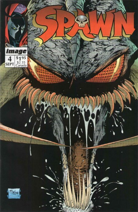 Spawn (1992) #4 (signed by Todd McFarlane)