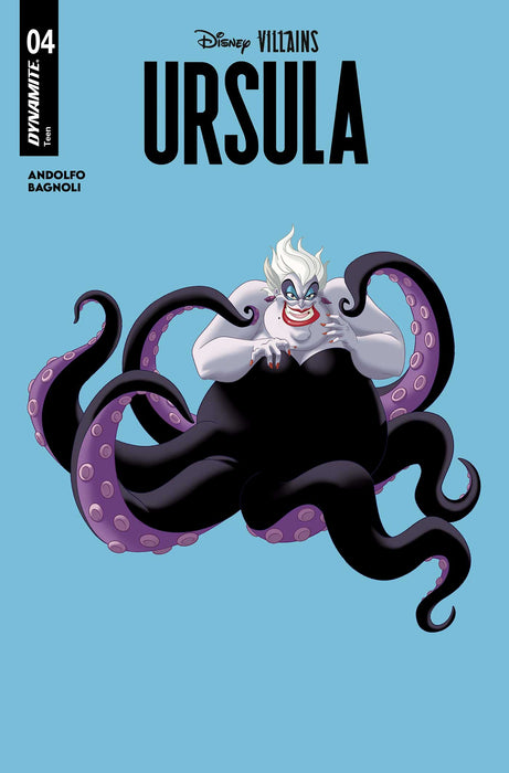 DISNEY VILLAINS URSULA #4 CVR D ANIMATION ART VAR