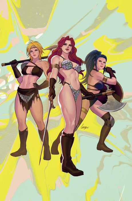 RED SONJA SHE DEVIL WITH A SWORD #2 CVR R INC 1:7 LEIRIX LI K POP HOMAGE VIRGIN VAR