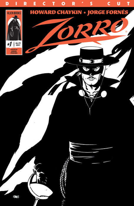 Zorro Directors Cut #1 Cover A (Fornés)