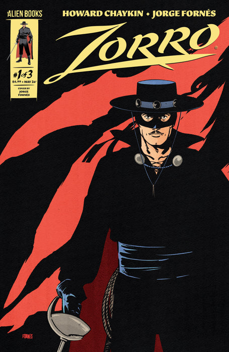 Zorro (2026) #1 Cover A (Fornés)