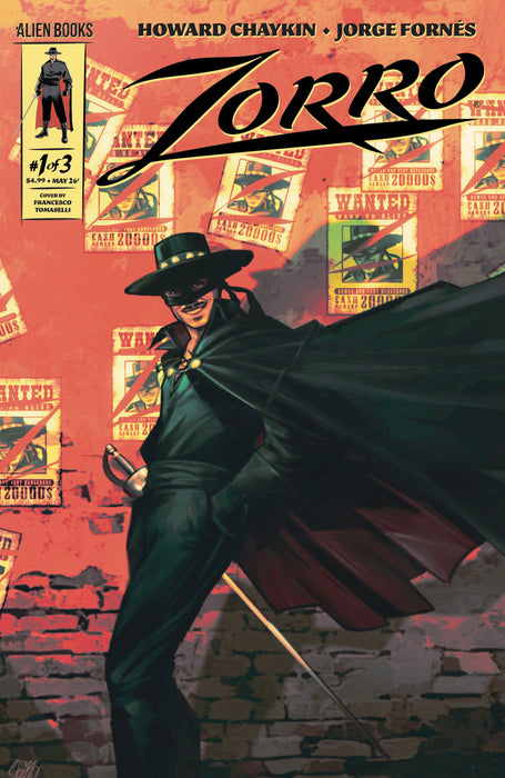 Zorro (2026) #1 Variant B (Tomaselli)