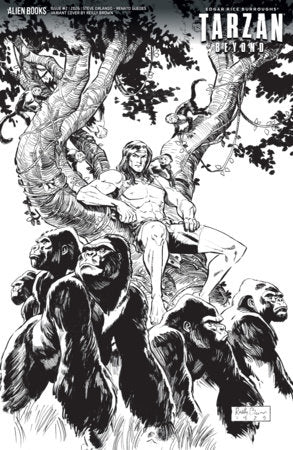 Tarzan Beyond #2 Variant D (Brown B&W)
