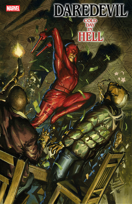 DAREDEVIL: COLD DAY IN HELL #1 1:25 BEN HARVEY VARIANT