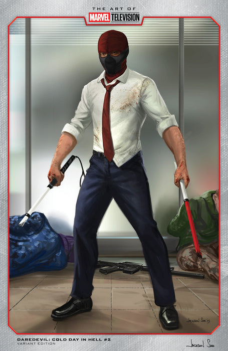 DAREDEVIL: COLD DAY IN HELL #2 JACKSON SZE MARVEL TELEVISION VARIANT