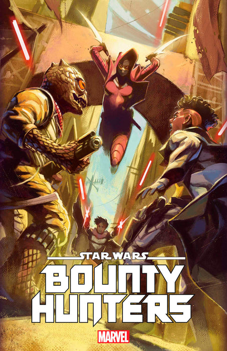 STAR WARS: BOUNTY HUNTERS #40 1:25 BEN HARVEY VARIANT [DD]