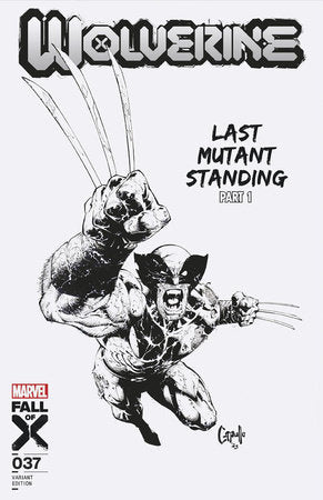 WOLVERINE #37 GREG CAPULLO 2ND PRINTING RATIO VARIANT [FALL][1:25]