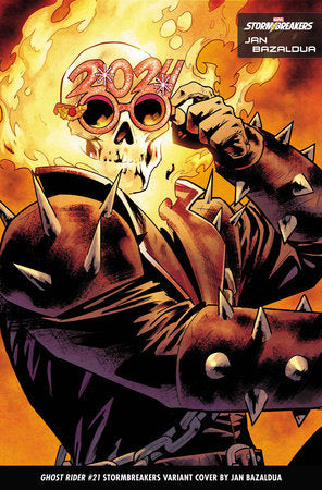 GHOST RIDER #21 JAN BAZALDUA STORMBREAKERS VARIANT