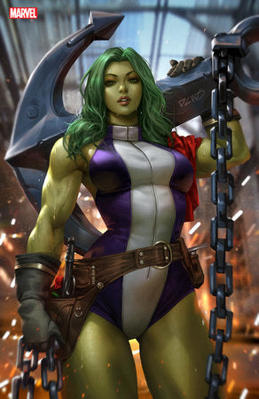 SHE-HULK #14 1:50 DERRICK CHEW SHE-HULK VIRGIN VARIANT