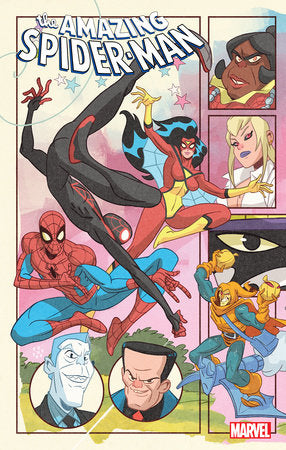 AMAZING SPIDER-MAN #39 SEAN GALLOWAY SATURDAY MORNING CONNECTING VARIANT [GW]