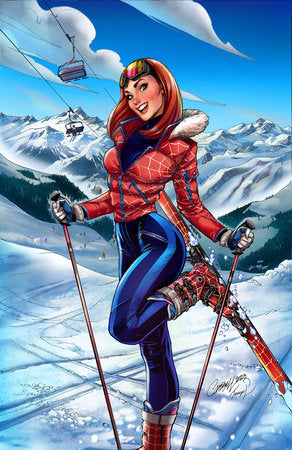 AMAZING SPIDER-MAN #40 1:100 J.S. CAMPBELL SKI CHALET VIRGIN VARIANT [GW]