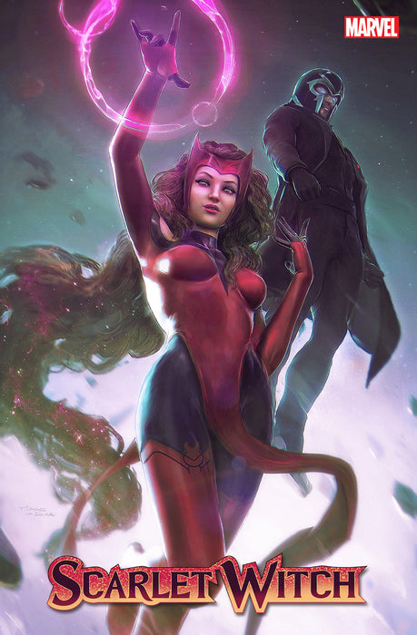 SCARLET WITCH #9 1:25 TIAGO DA SILVA VARIANT
