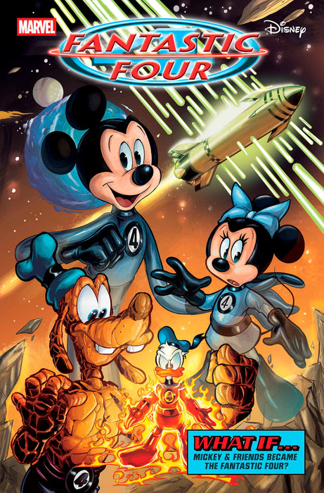 FANTASTIC FOUR (2022) #30 CIRO CANGIALOSI DISNEY WHAT IF? FANTASTIC FOUR HOMAGE VARIANT  [DOOM]