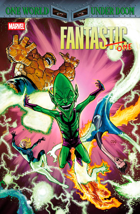 FANTASTIC FOUR (2022) #32 JOSHUA CASSARA IMPOSSIBLE MAN POP-UP VARIANT [DOOM]